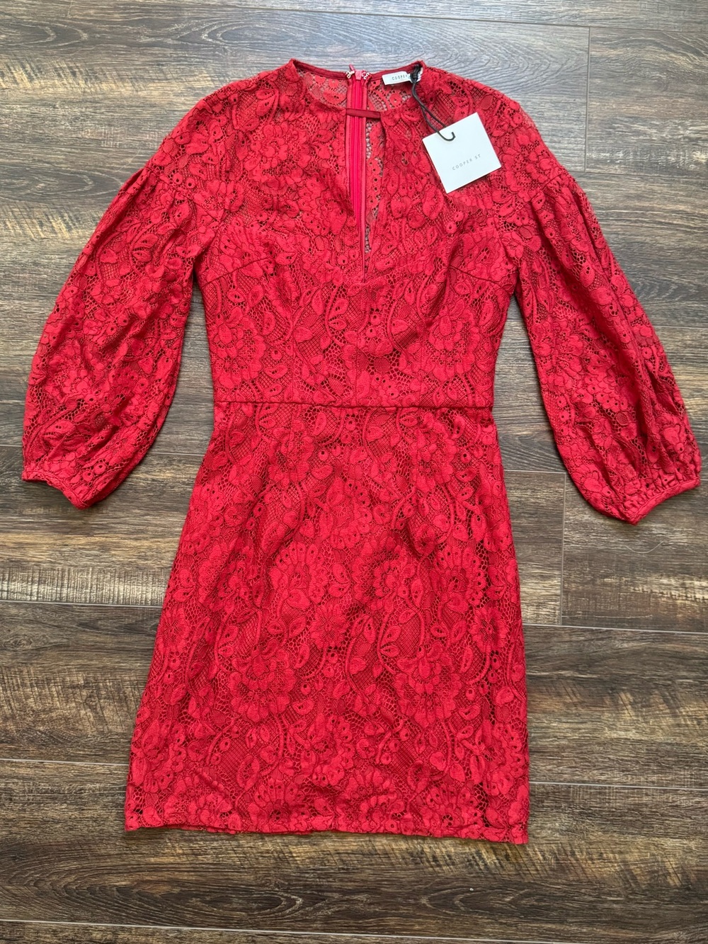 NWT Cooper St Red Dress 4